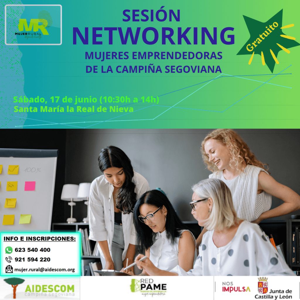 SESIÓN DE NETWORKING DE MUJERES DE LA CAMPIÑA SEGOVIANA