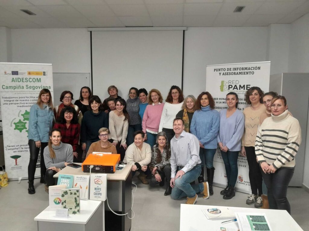 Taller de psicología para emprendedoras. Foto de familia